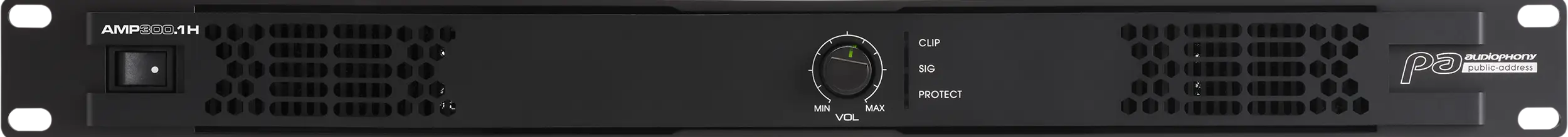 AMP300.1H, face avant