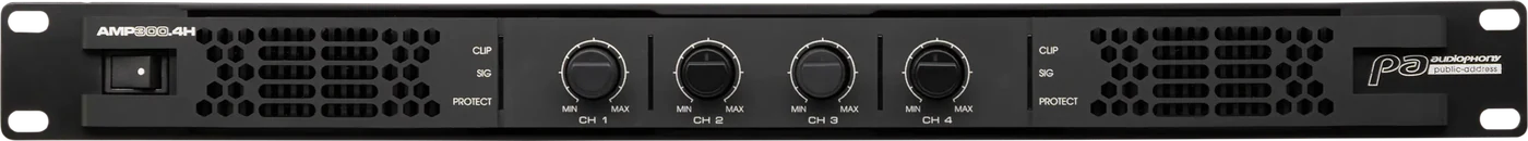 AMP300.4H, face avant