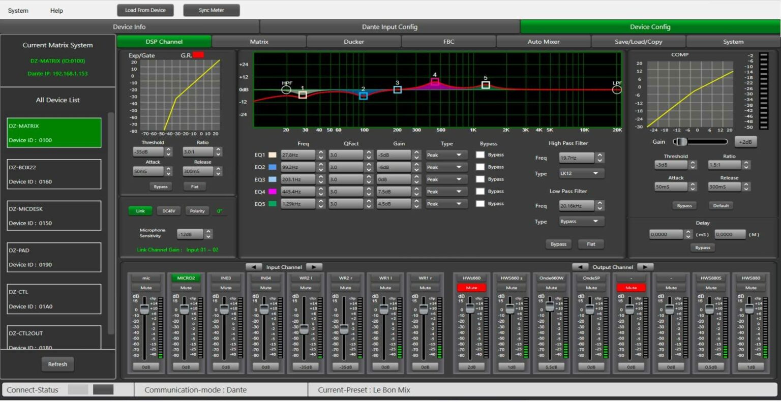 DZ-MATRIX - Audiophony Public Address