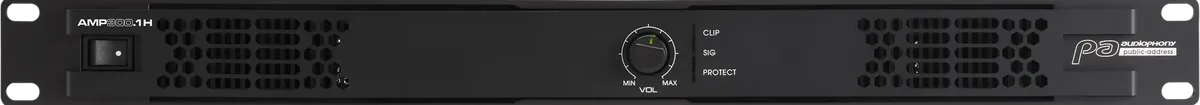 Amplificateur AMP300.1H, face avant
